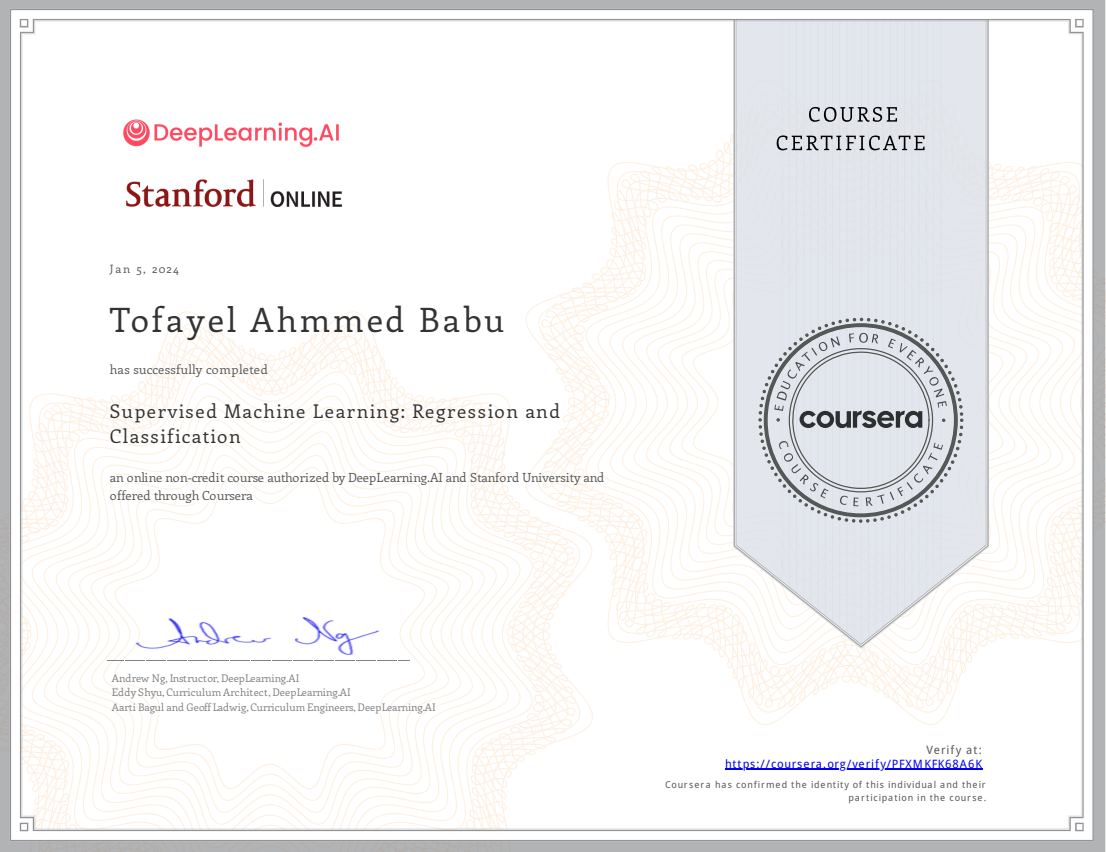 Coursera Machine Learning